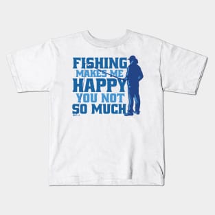 Lake Life Happiness: Fishing's My Zen, Sorry Not Sorry! Kids T-Shirt